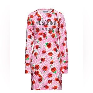 MOSCHINO PINK ROSE DRESS